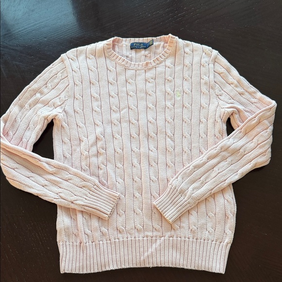 Polo Ralph Lauren Other - Polo by Ralph Lauren Light Pink Crewneck Sweater